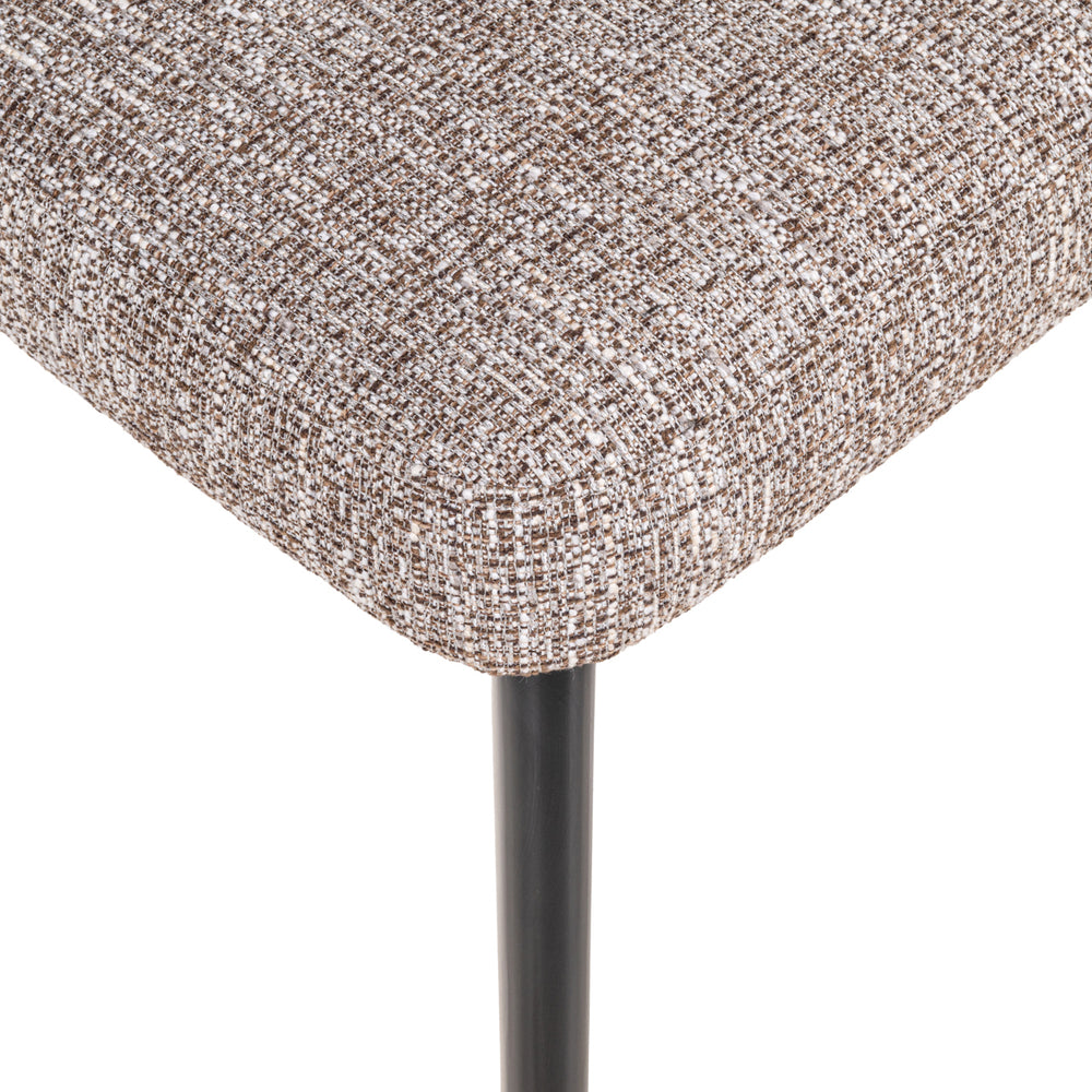 Scaun dining Zeno, tweed earth