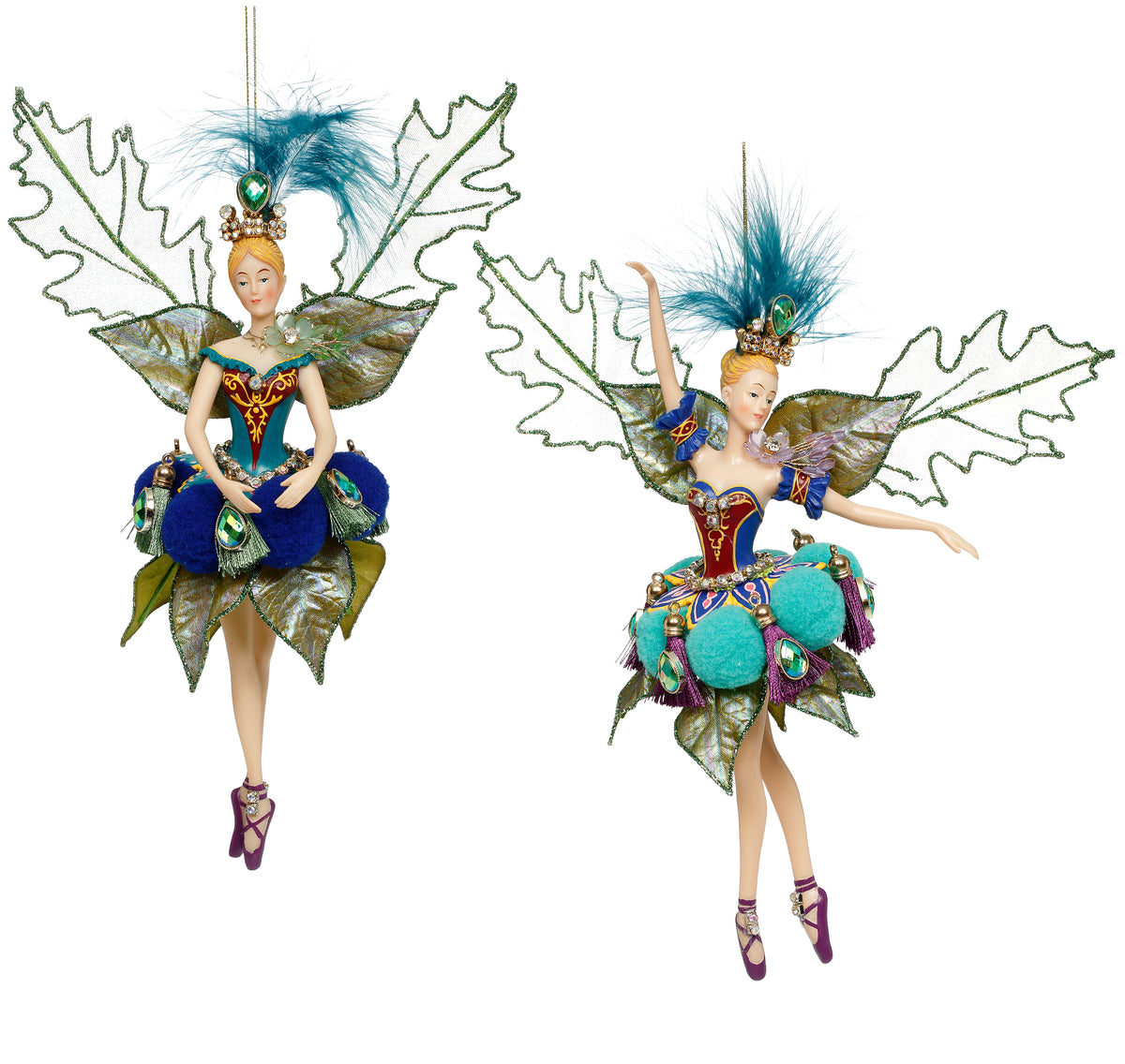 Set 2 ornamente balerine