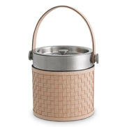 Set de bar Sintra, piele maro-cognac, set de 3