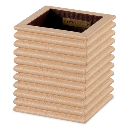 Set de birou Elvane, piele camel, set de 3