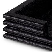 Set de birou Elvane, piele neagră, set de 3