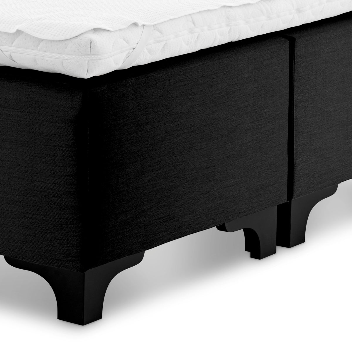 Set de pat Mavone, negru, 180 x 210 cm