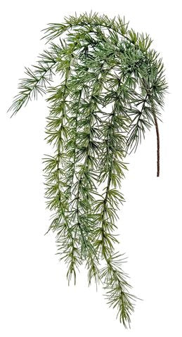 Ramură decorativă Larix atârnătoare, 85 cm