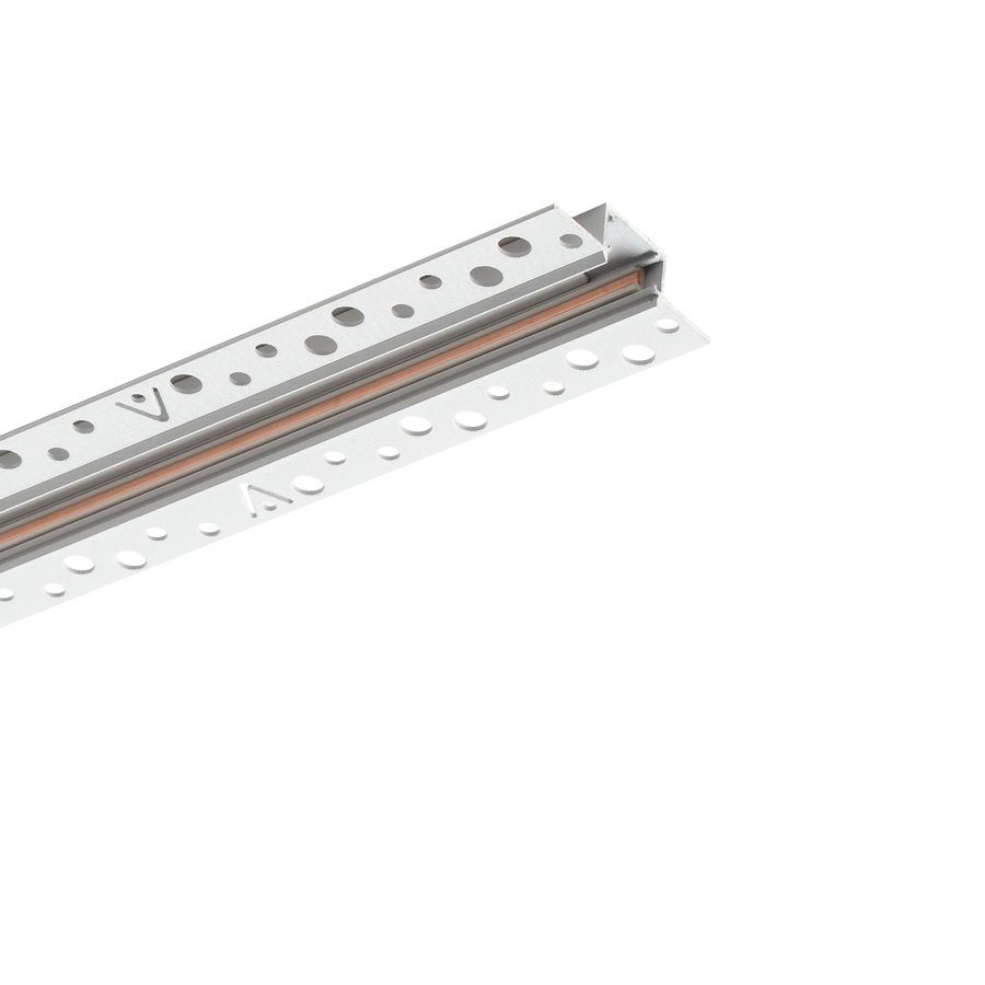 Șină încastrată Stick 2 m, alb
