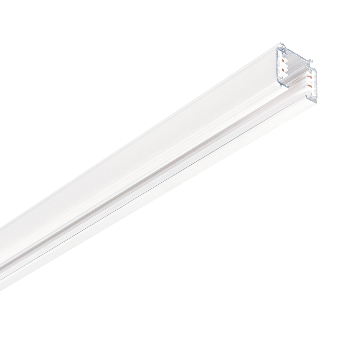 Șină trifazată Link fără ramă 1 m On-Off, alb