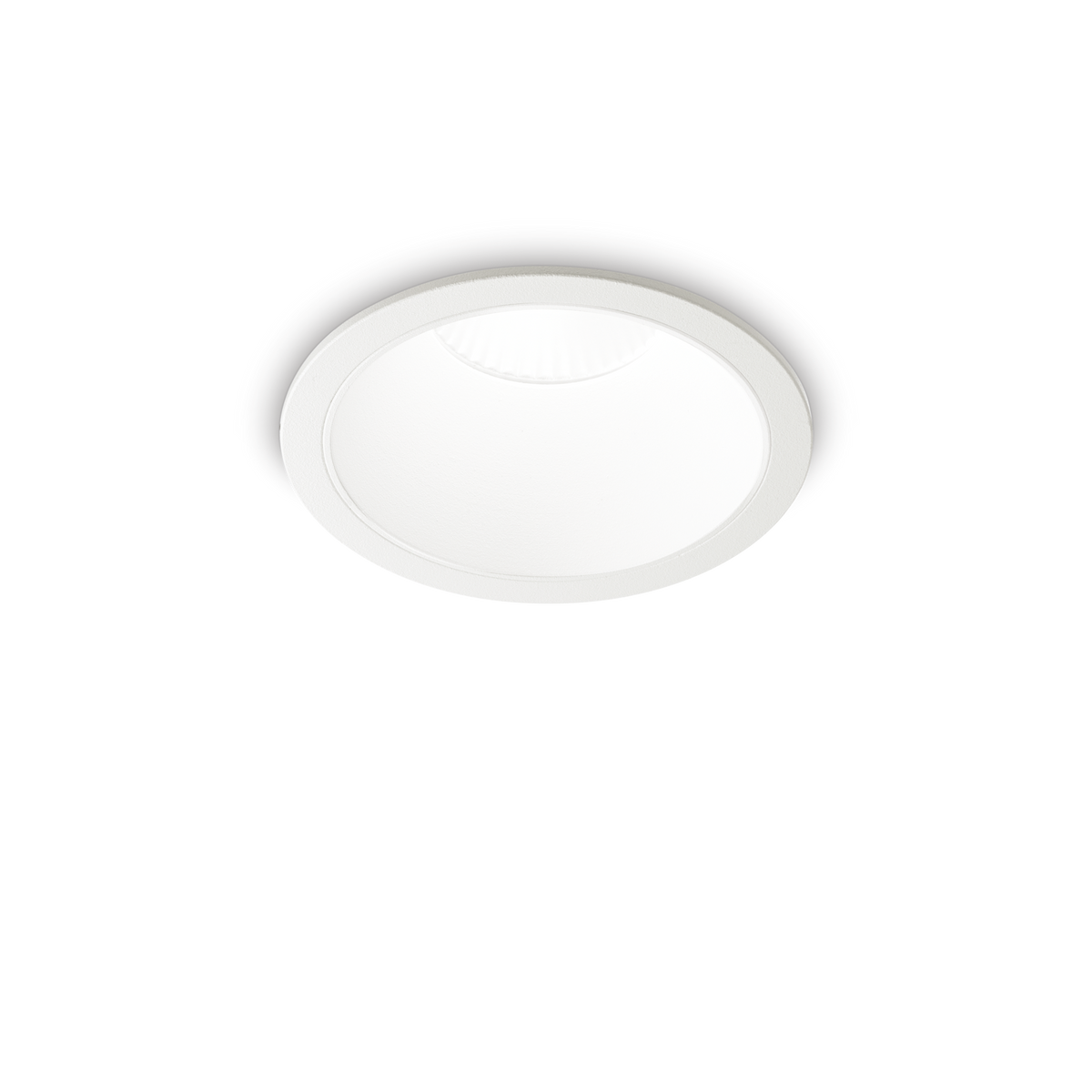 Spot încastrat Game rotund cu ramă 11W 2700K, alb