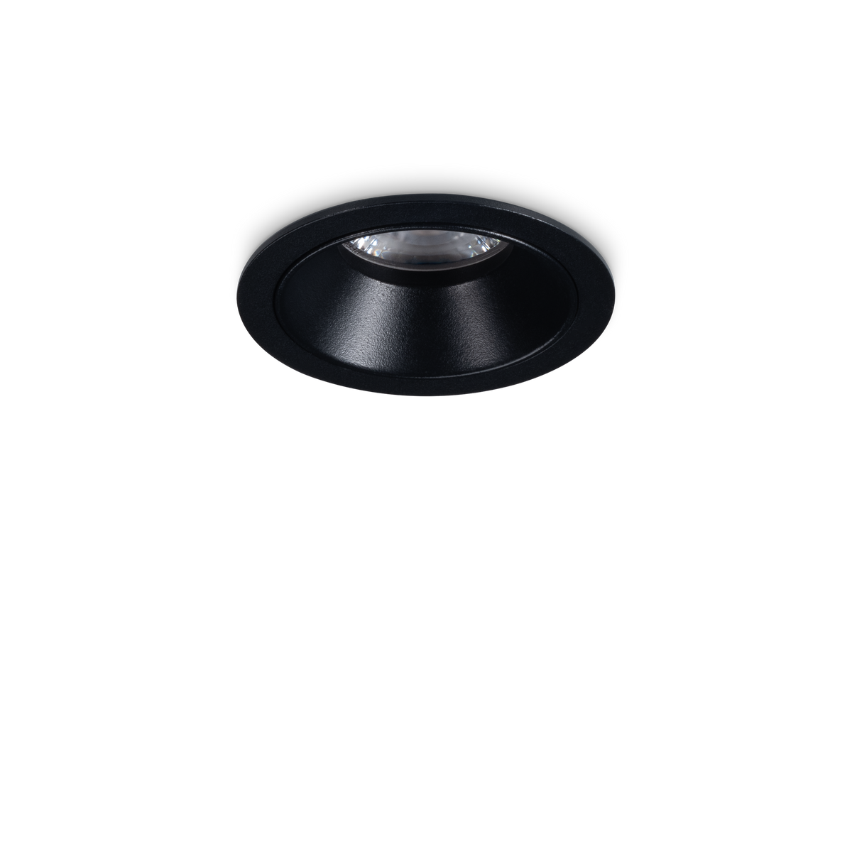 Spot încastrat Game rotund cu ramă 5W 3000K, negru
