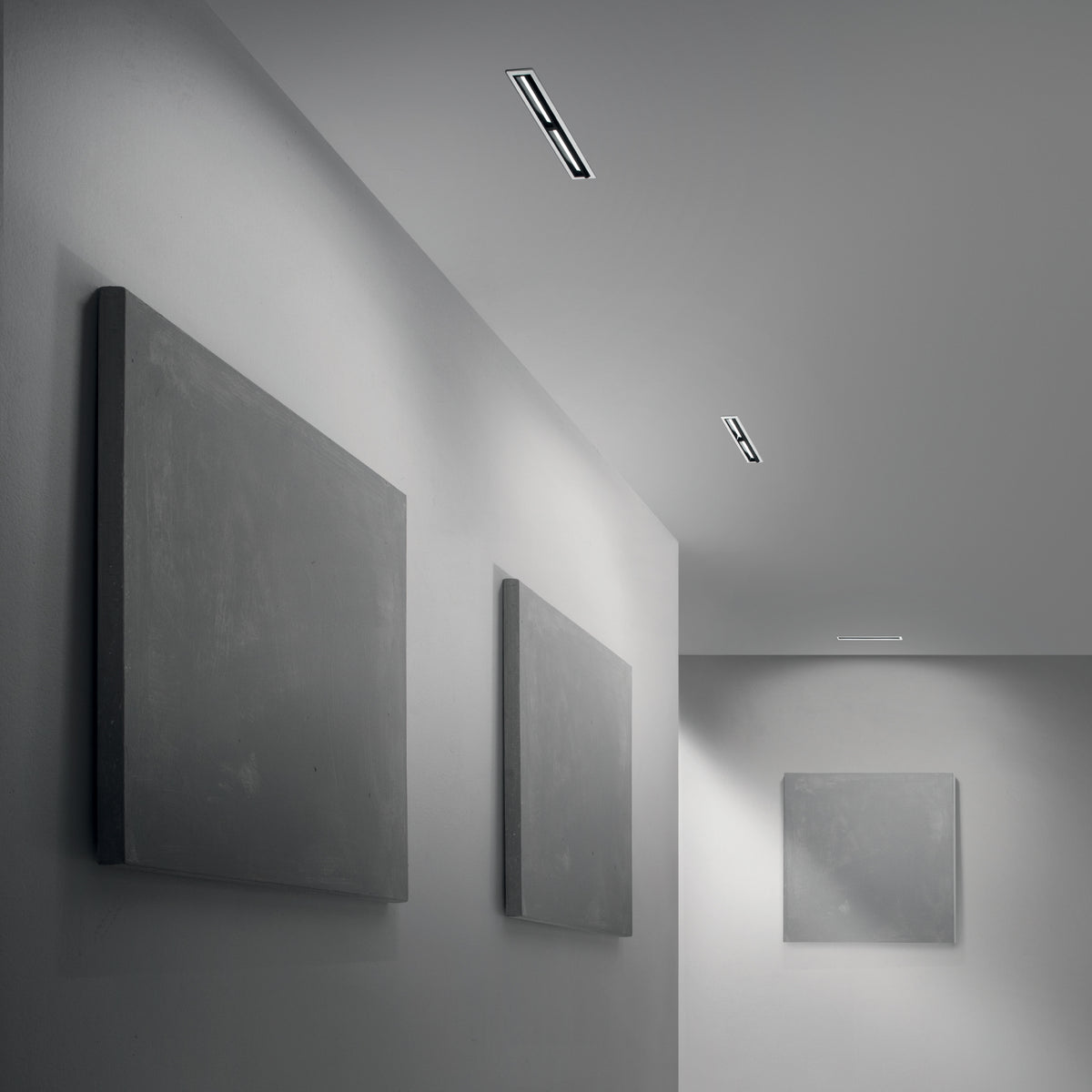 Spot încastrat Lika FI cu ramă wallwasher 21W 3000K, alb – ambient