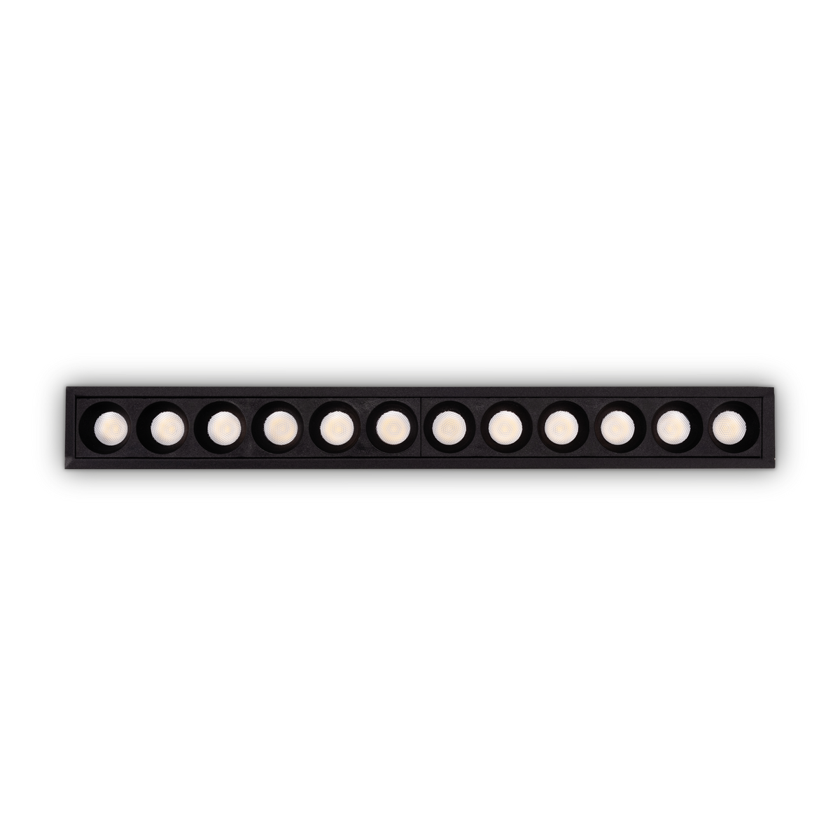 Spot încastrat Lika FI slim 20W 3000K, negru