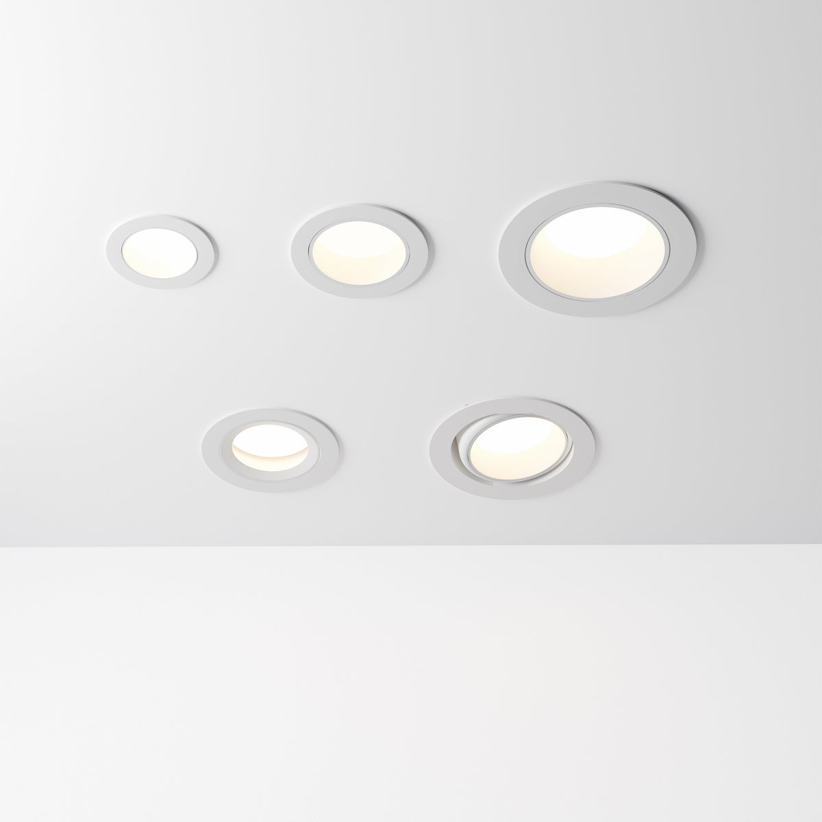 Spot încastrat Quark FI 2,8W 3000K, alb – ambient