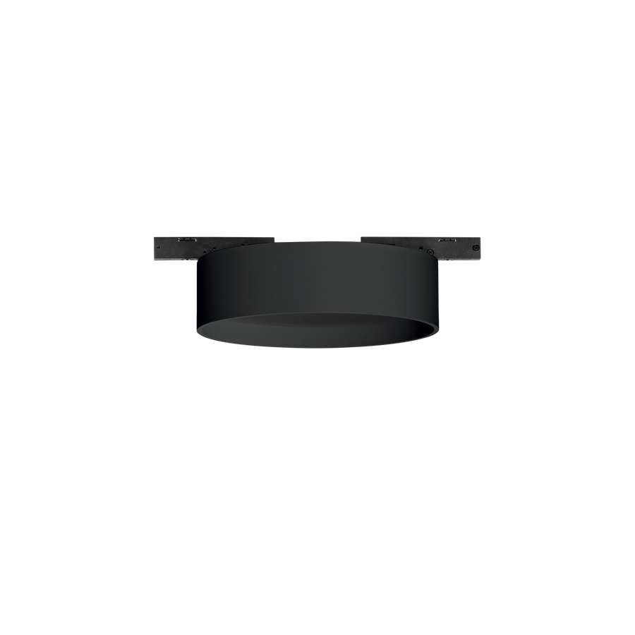 Spot pe șină Deva disc 10W 4000K, negru