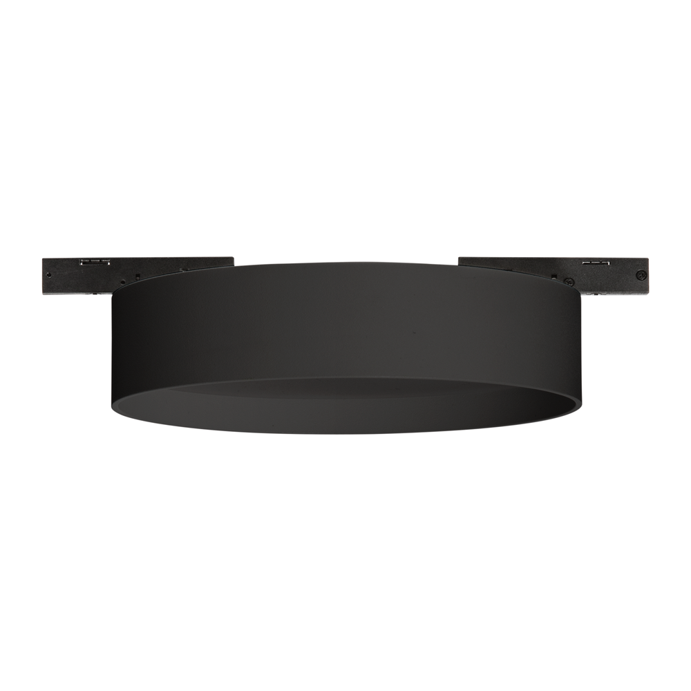 Spot pe șină Deva disc 15W 3000K, negru