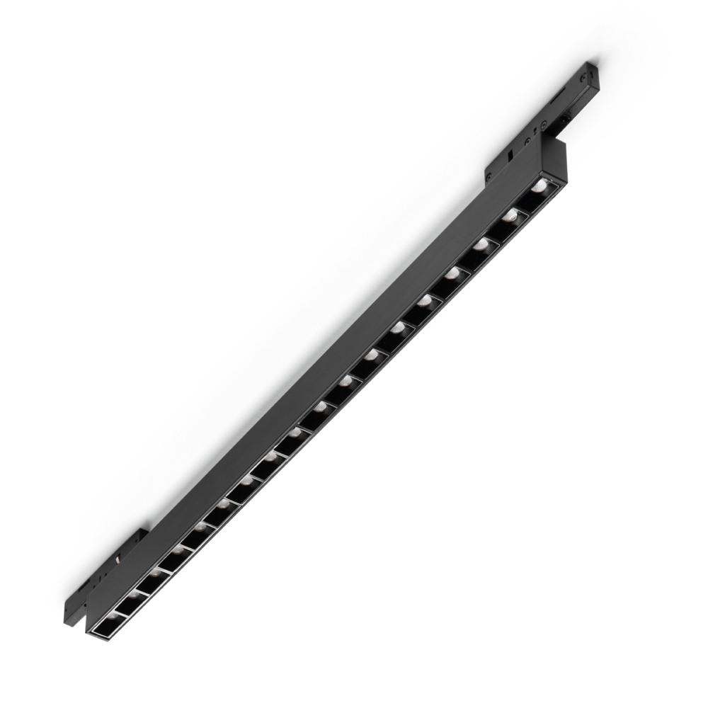 Spot pe șină Deva fascicul concentrat 14W 3000K, negru