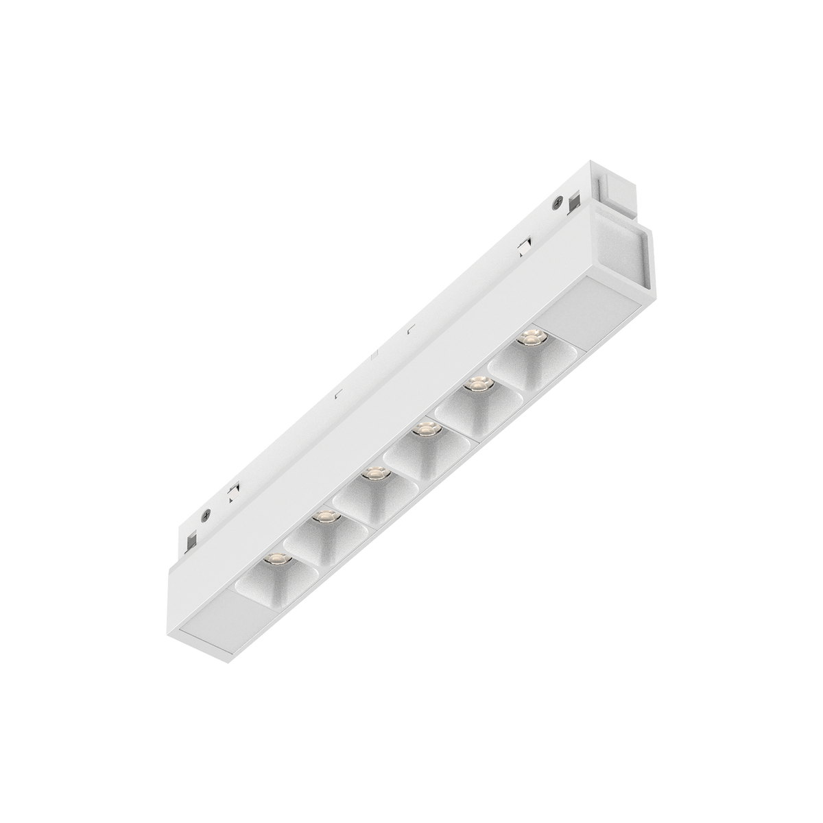 Spot pe șină Ego fascicul concentrat 7W 3000K 1-10V, alb