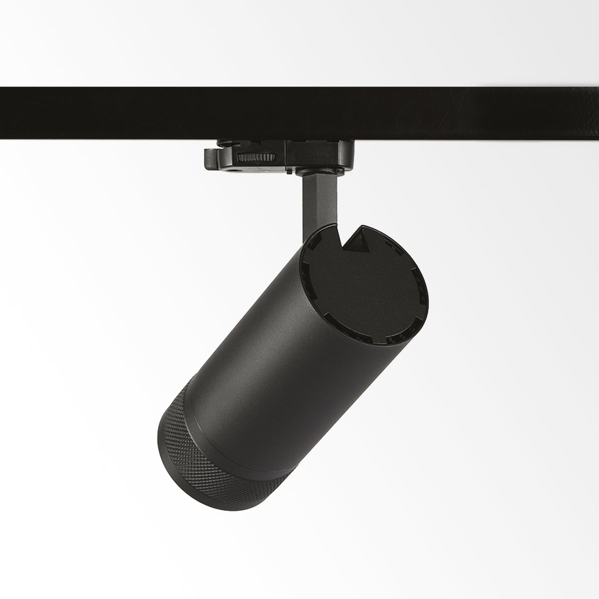 Spot pe șină monofazată Eos TR 15W 3000K On-Off, negru – ambient