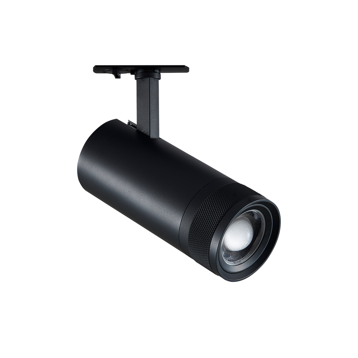 Spot pe șină monofazată Eos TR 25W 3000K On-Off, negru