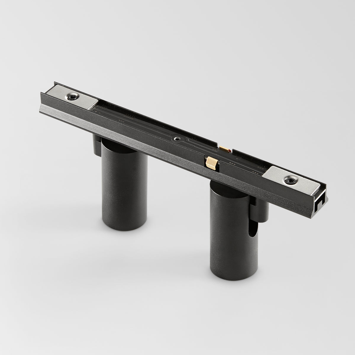 Spot pe șină Stick dublu 6W 2700K, negru – ambient