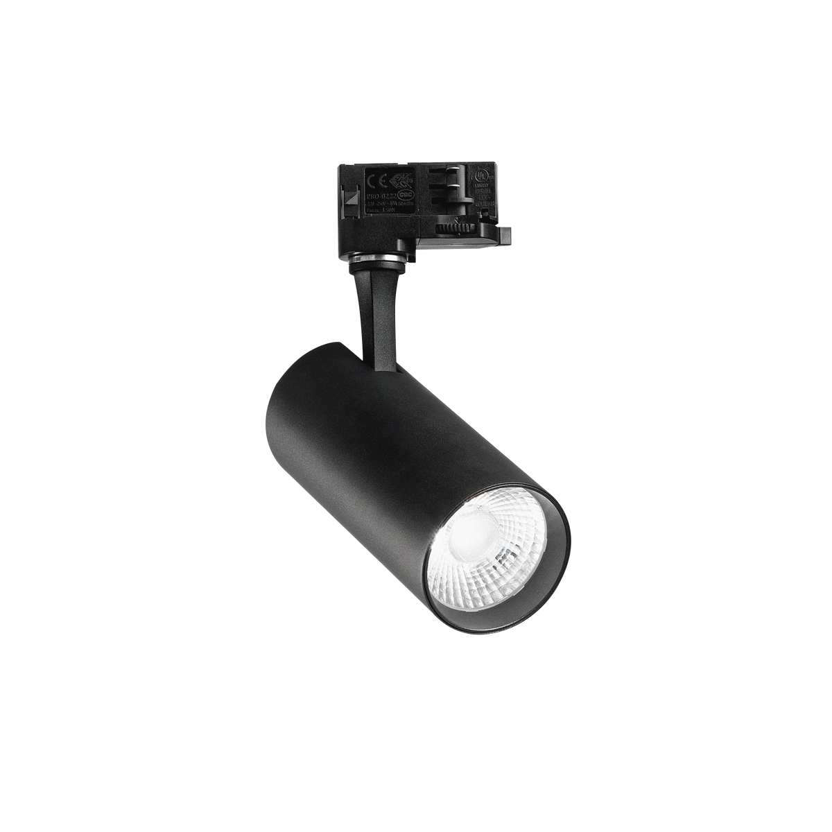 Spot pe șină trifazată Fox TR 25W CRI90 4000K On-Off, negru