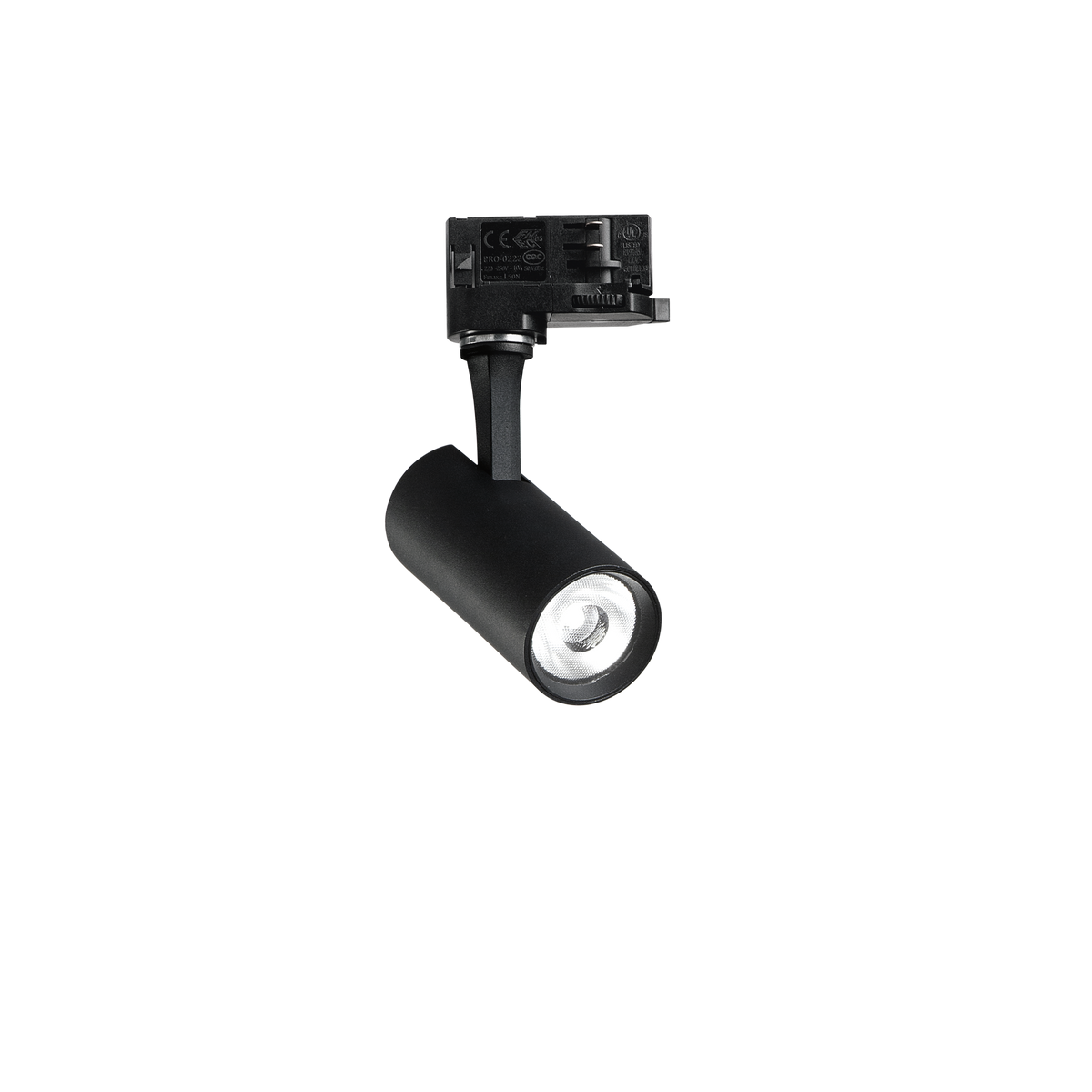 Spot pe șină trifazată Fox TR 8W CRI90 3000K On-Off, negru