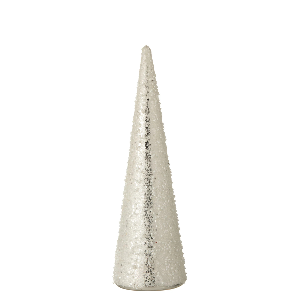 Decorațiune brad cu perle din sticlă 30 cm