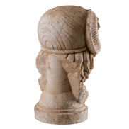 Statuetă Zeus, marmură antichizată
