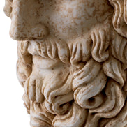 Statuetă Zeus, marmură antichizată
