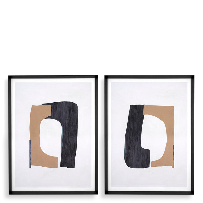 Tablou Cardboard Cutouts, set de 2
