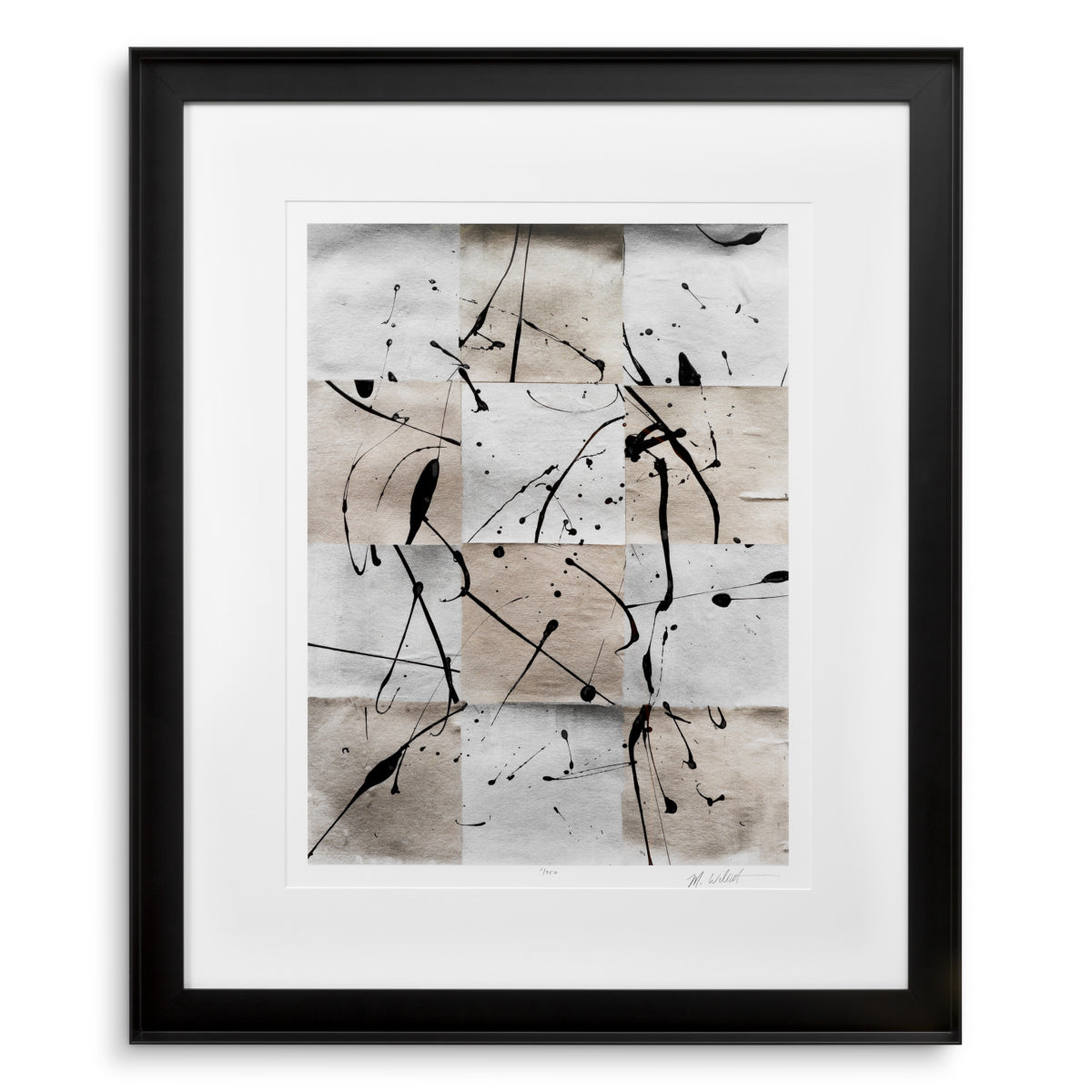 Tablou Ink Casting de Michael Willett, set de 2