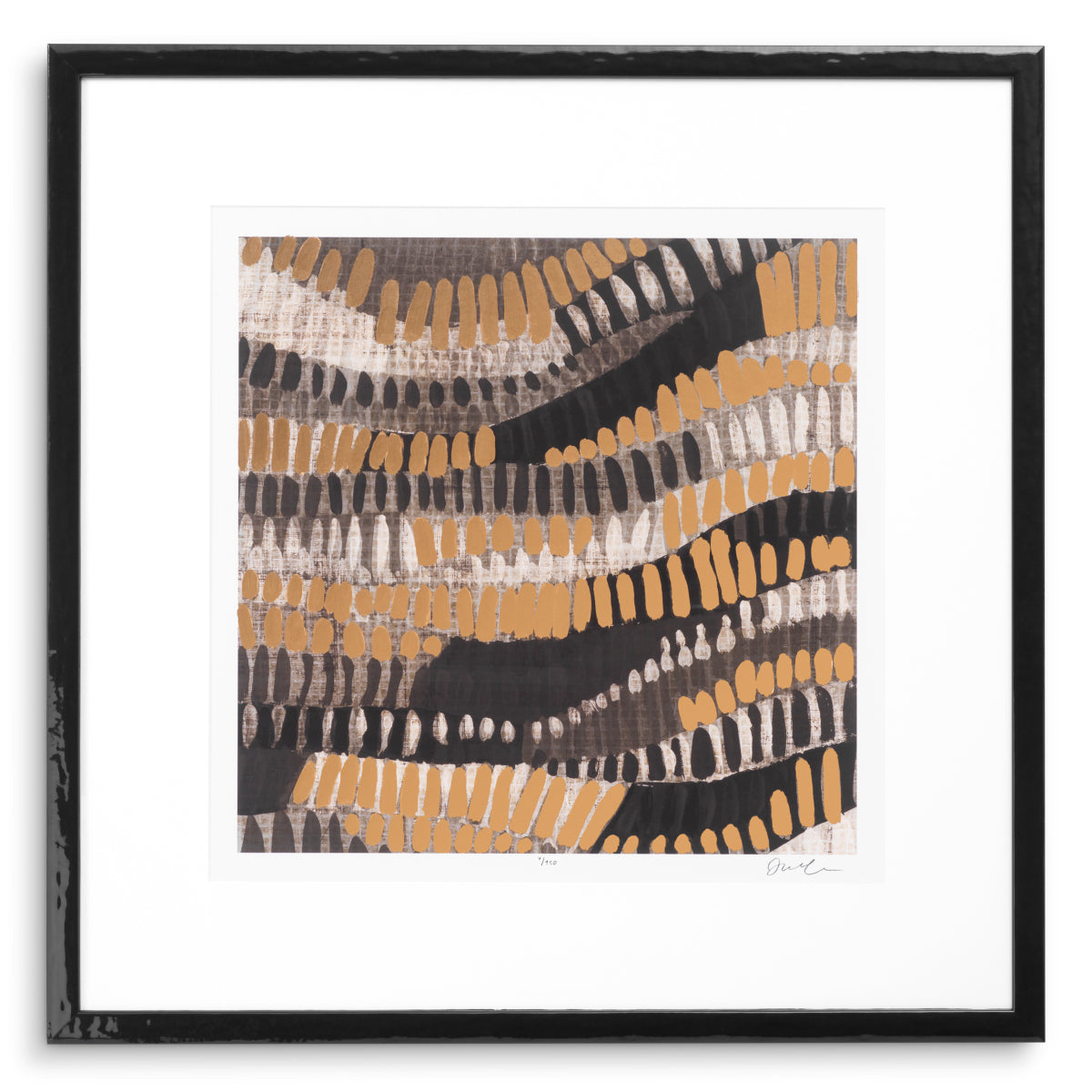 Tablou Metallic Undulation de June Erica Vess, set de 2