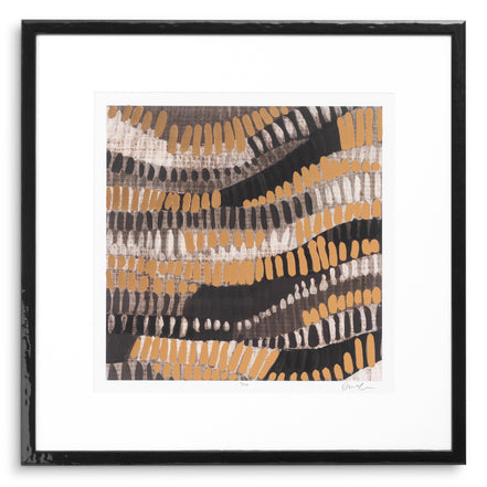 Tablou Metallic Undulation de June Erica Vess, set de 2