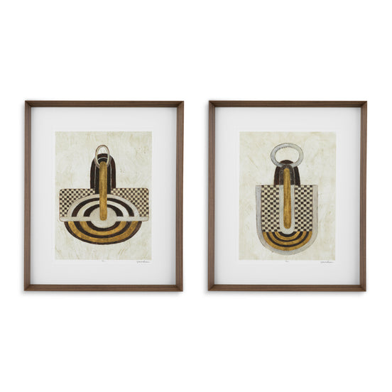 Tablou Objet d'Art de Vanna Lam, set de 2