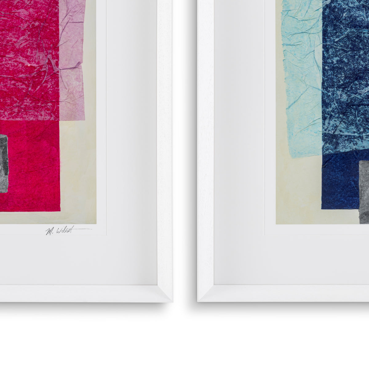Tablou Paper Colorfields de Michael Willett, set de 2