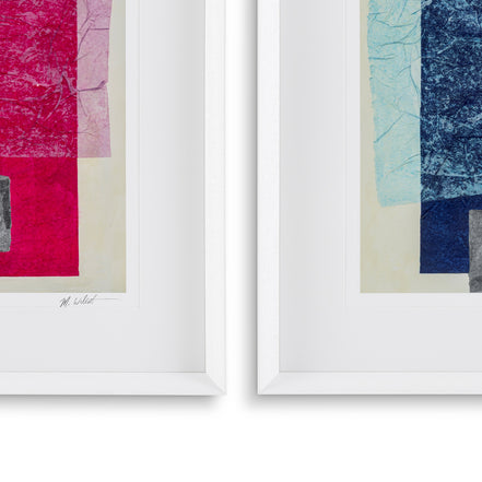 Tablou Paper Colorfields de Michael Willett, set de 2