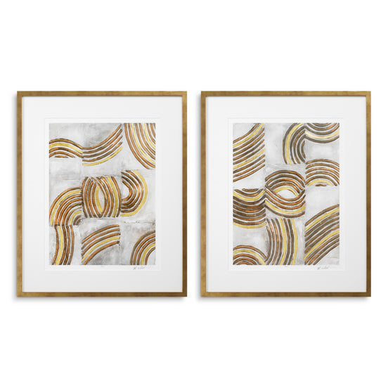 Tablou Refined Catena de Michael Willett, set de 2
