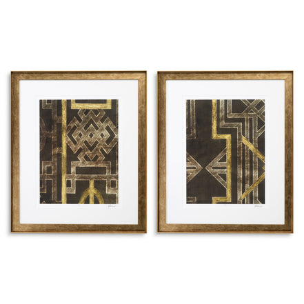Tablou Trellis Pattern I de Ethan Harper, set de 2