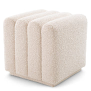 Taburet Bente, bouclé crem