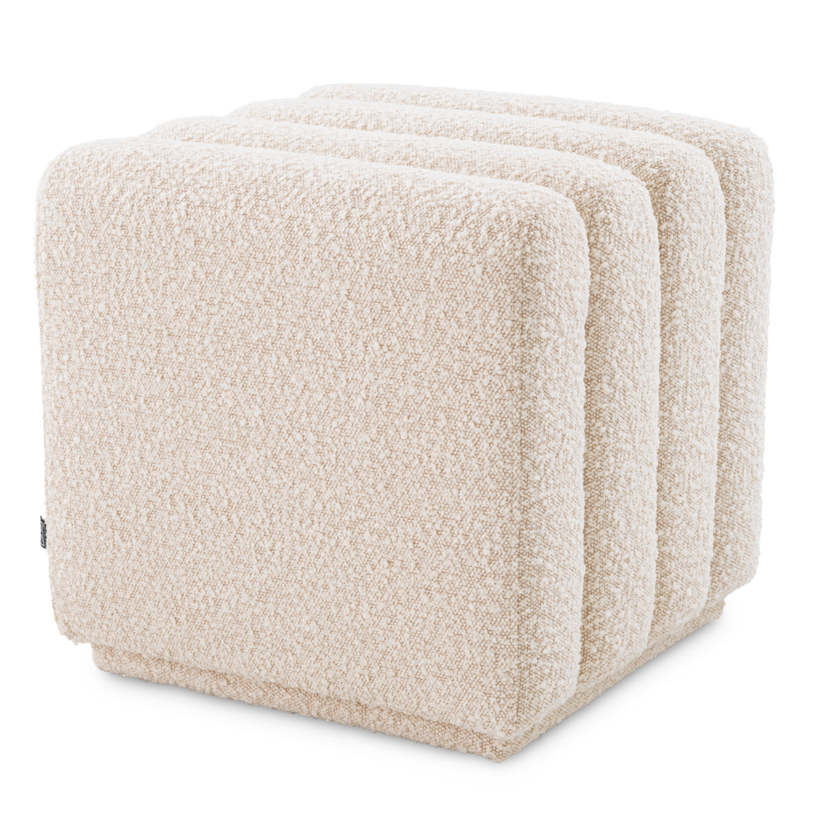 Taburet Bente, bouclé crem