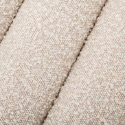 Taburet Bente, bouclé crem