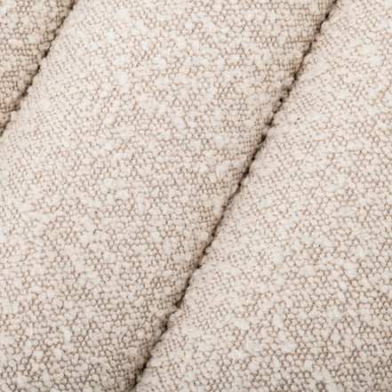 Taburet Bente, bouclé crem