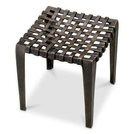 Taburet Blackwell, finisaj bronz antichizat