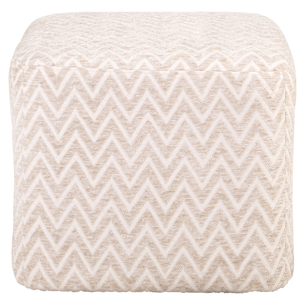 Taburet Ciela, chevron bej