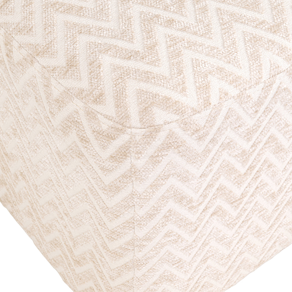 Taburet Ciela, chevron bej