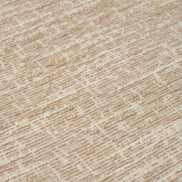 Taburet Claybourne, furnir de stejar negru, bouclé sonata crem