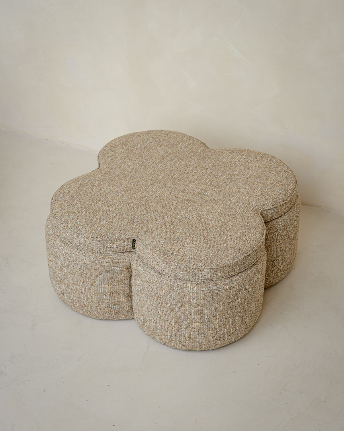 Taburet Corbeau, tweed nisip – ambient