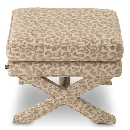 Taburet Cordoba, harley leopard bej