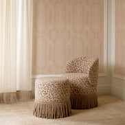 Taburet dining Greer, Harley leopard bej
