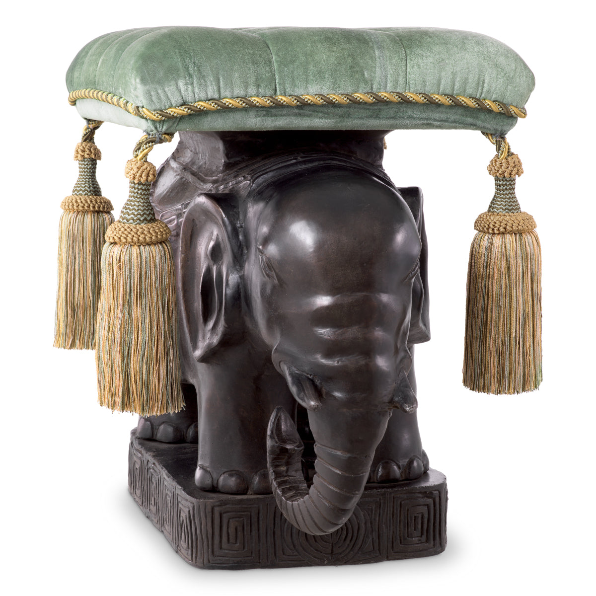 Taburet Elephant, bronz