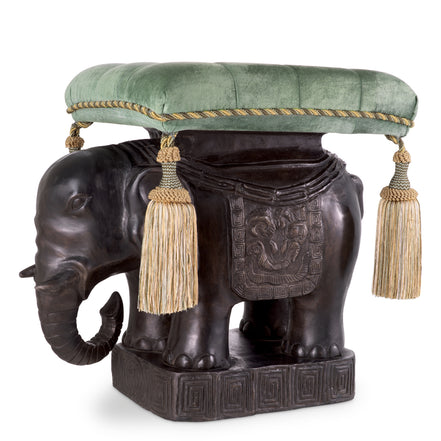 Taburet Elephant, bronz