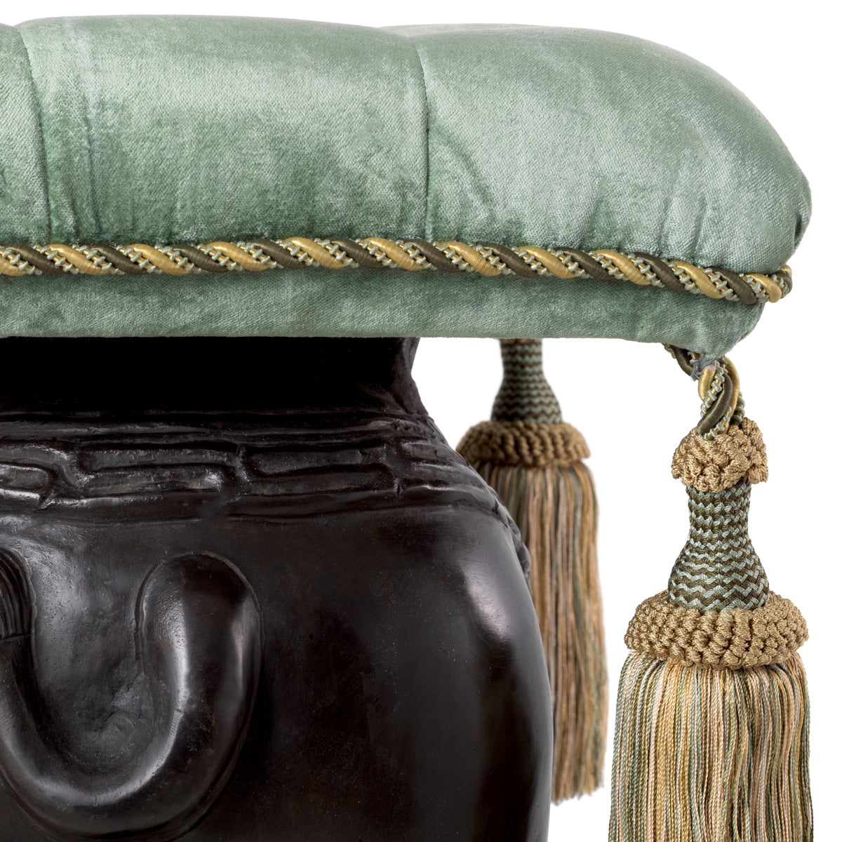 Taburet Elephant, bronz