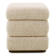 Taburet Fifth, finisaj bronz, winslow chenille bej